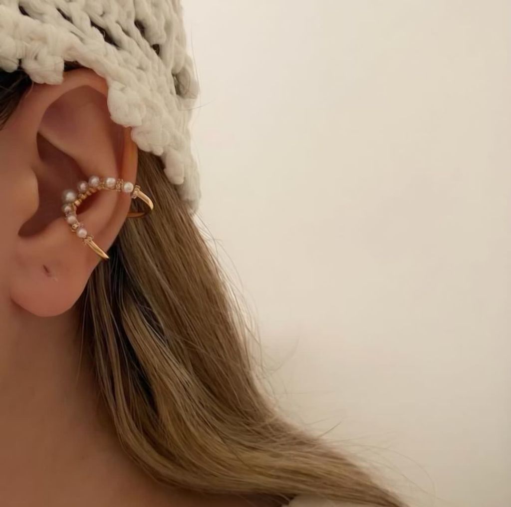 گوشواره ایرکاف مرواریدی ژوپینگ کد 2854 - خرید آنلاین از گالری آداس